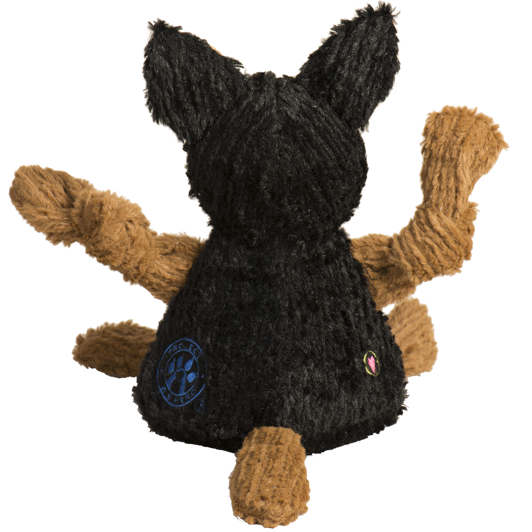 Dog Toy HuggleCause Project K-9 Hero K-9 Chief Knottie Plush main product image for dogs and cats