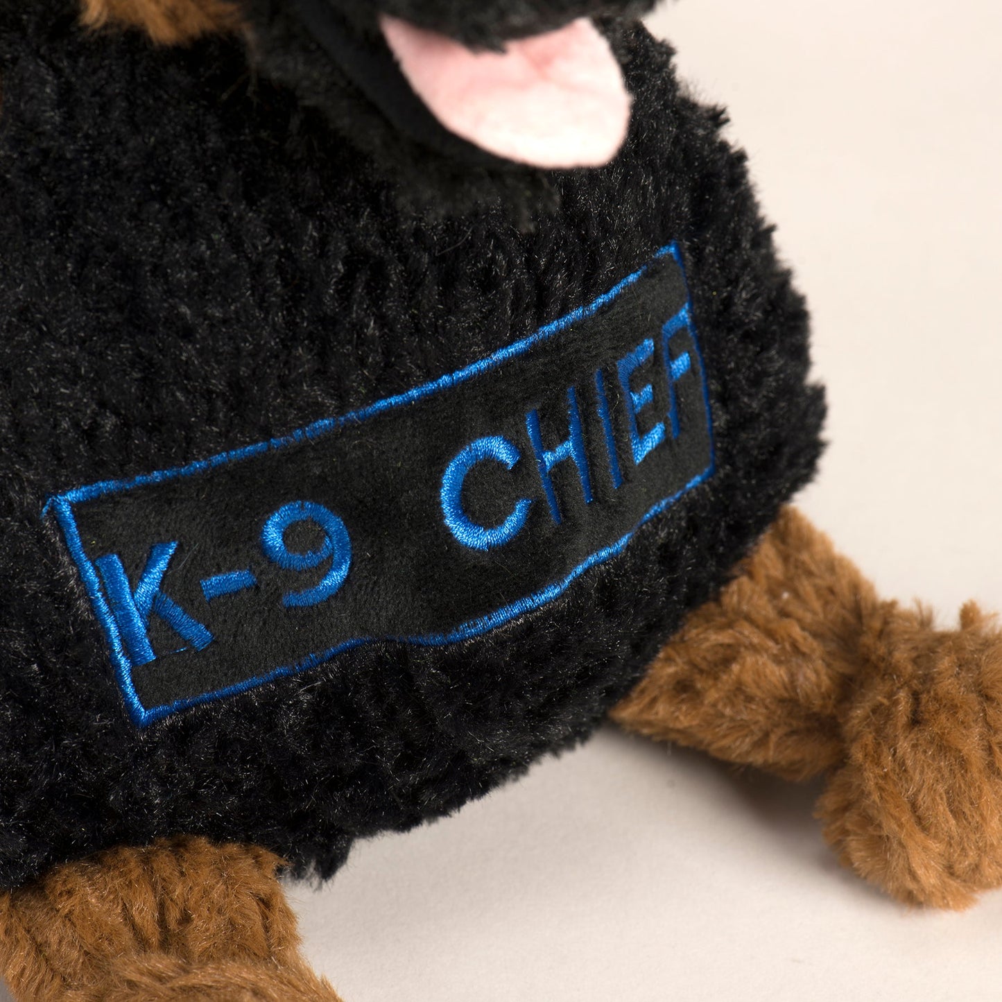 Dog Toy HuggleCause Project K-9 Hero K-9 Chief Knottie Plush main product image for dogs and cats