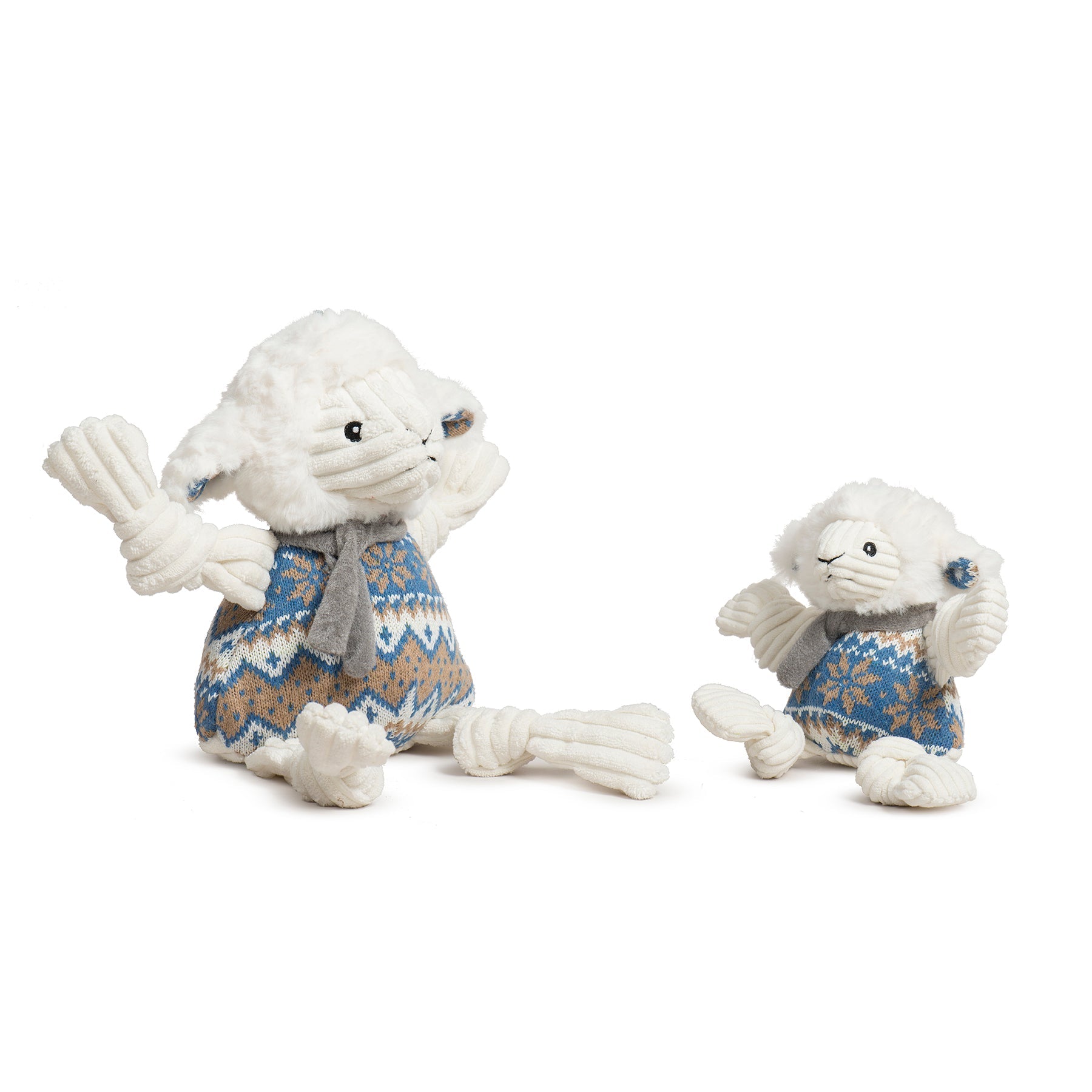 Dog Toy Leo Lamb Plush Toy Knottie for Daily Use for Comfort main product image for dogs and cats