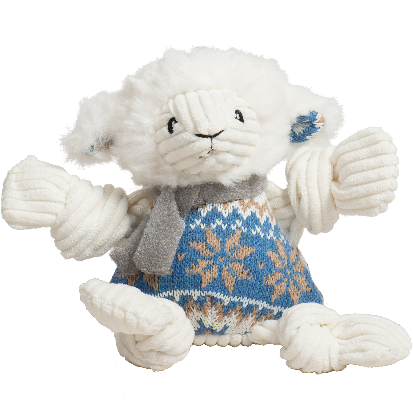 Dog Toy Leo Lamb Plush Toy Knottie for Daily Use for Comfort main product image for dogs and cats