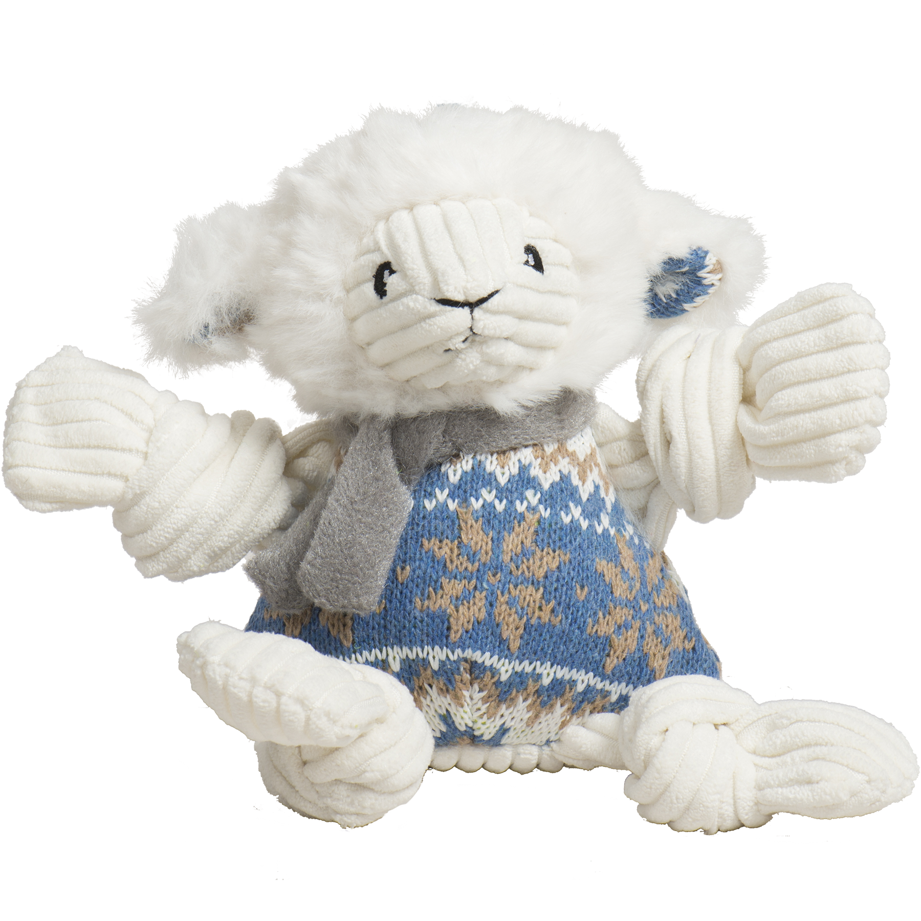 Dog Toy Leo Lamb Plush Toy Knottie for Daily Use for Comfort main product image for dogs and cats