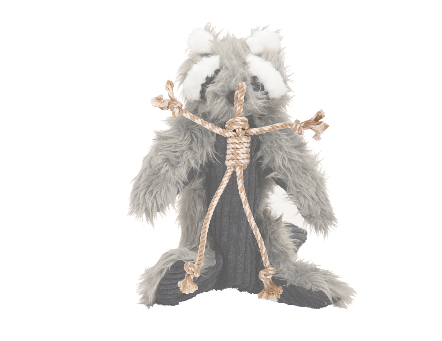Dog Toy Redwood Raccoon X-Brace Plush Toy for Daily Use main product image for dogs and cats