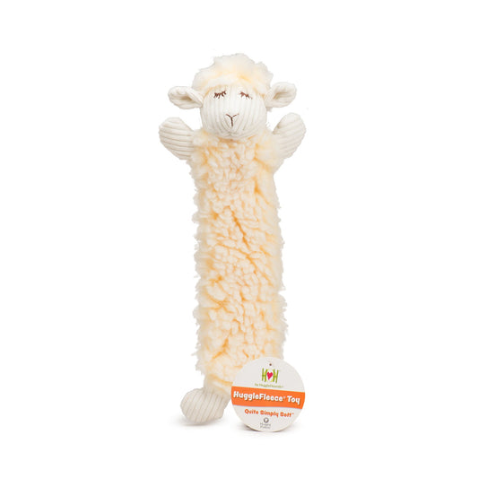 Dog Toy Louise Lamb Fluffer Long Lovelie Durable Plush Toy main product image for dogs and cats