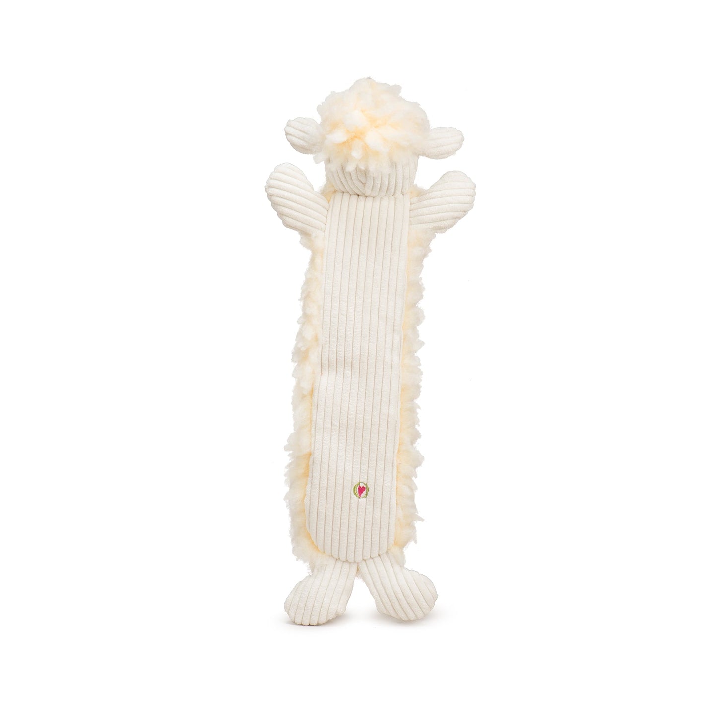 Dog Toy Louise Lamb Fluffer Long Lovelie Durable Plush Toy main product image for dogs and cats