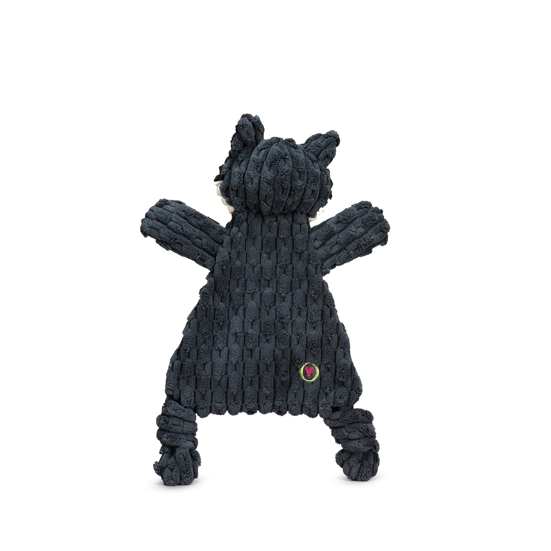 Dog Toy Reggie Raccoon HuggleFlatties Durable Plush Toy main product image for dogs and cats