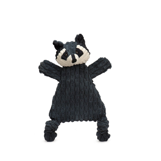 Dog Toy Reggie Raccoon HuggleFlatties Durable Plush Toy main product image for dogs and cats
