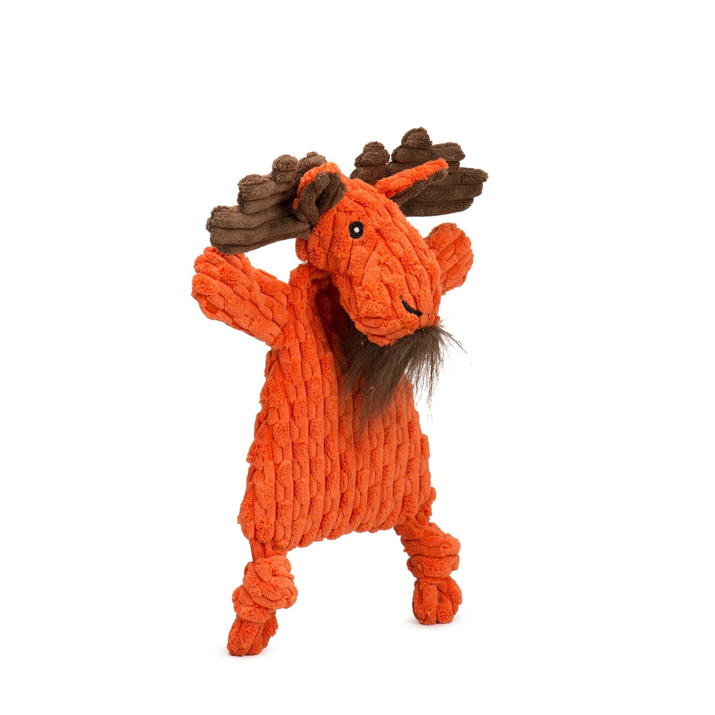 Dog Toy Morris Moose HuggleFlatties Durable Plush Toy t main product image for dogs and cats