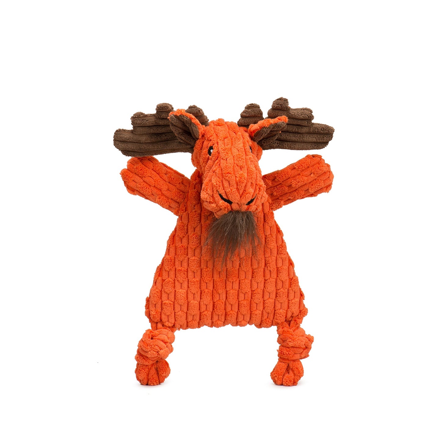 Dog Toy Morris Moose HuggleFlatties Durable Plush Toy t main product image for dogs and cats
