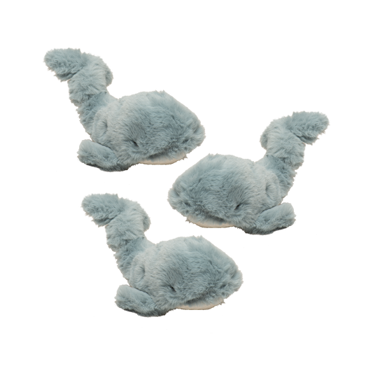 Dog Toy Mobie Whale Wee Huggles Plush Toys Pack for Comfort main product image for dogs and cats