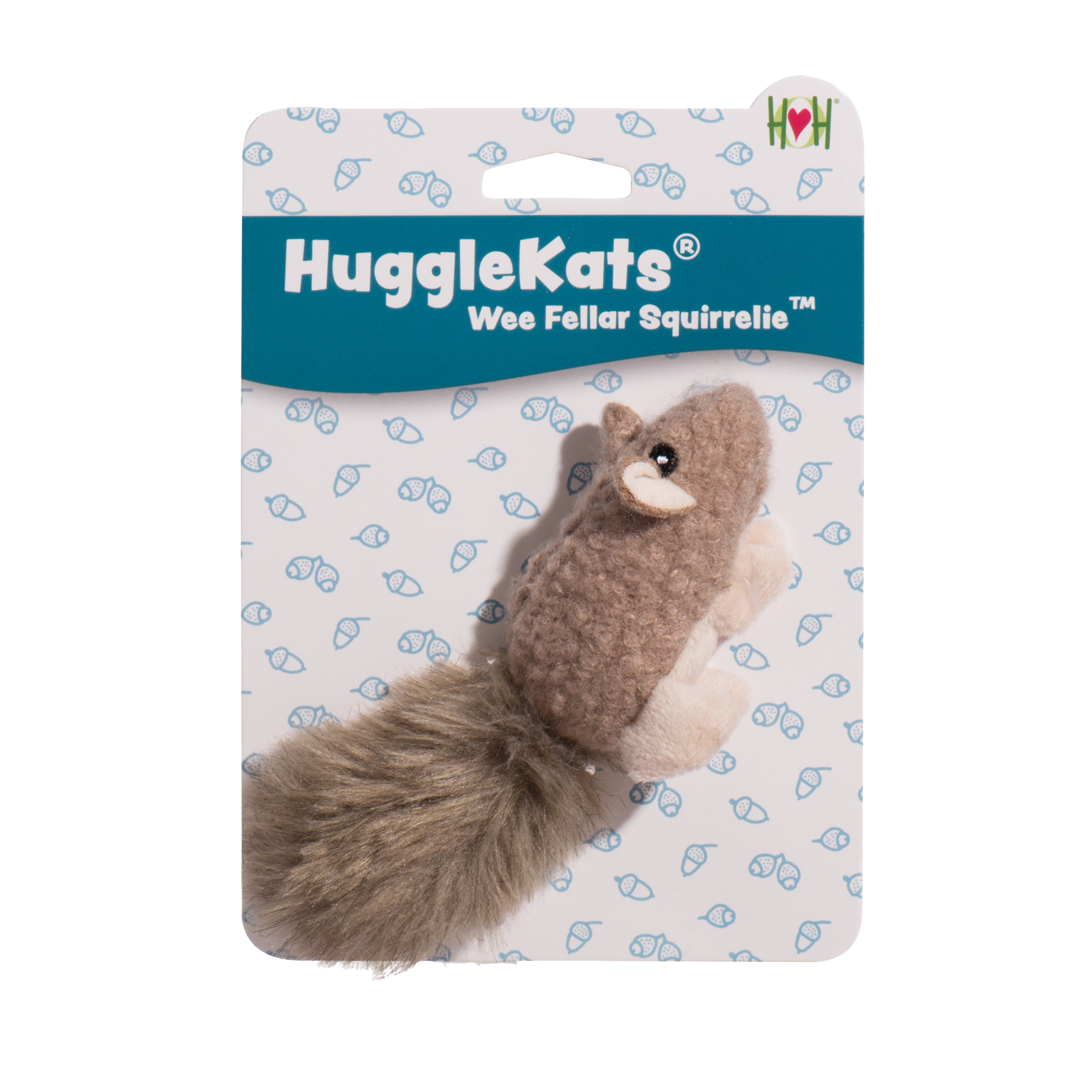Cat Toy HuggleKats Wee Fellar Squirrelie Toy for Daily Use main product image for dogs and cats