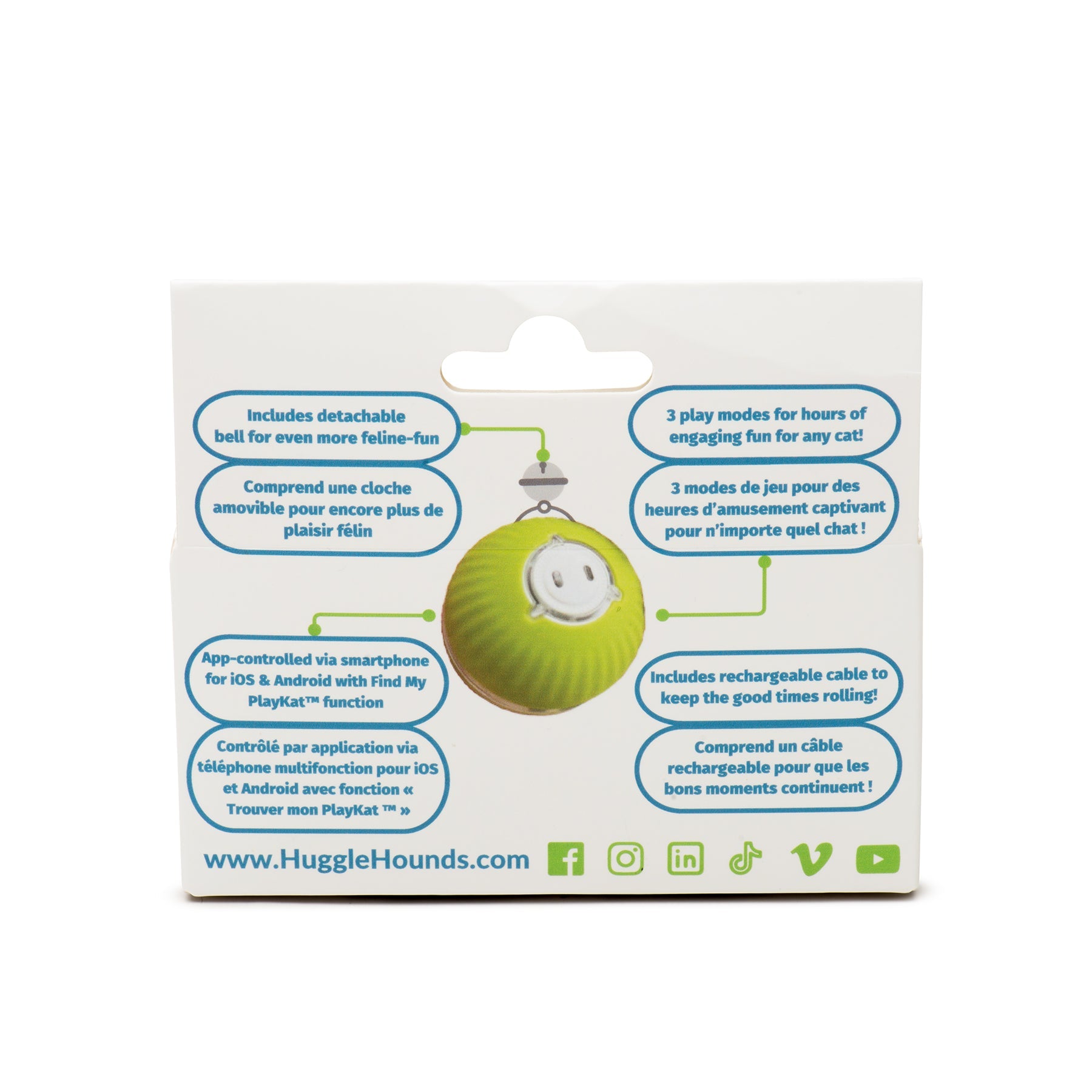 Cat Toy HuggleKats PlayKat Interactive Toy for Daily Use main product image for dogs and cats