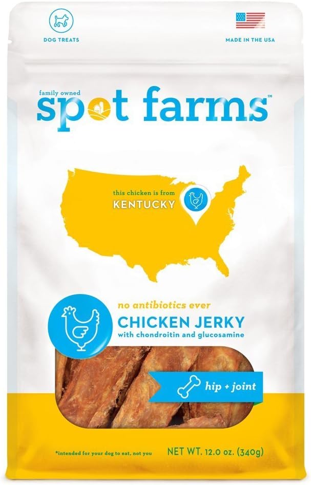 Spot Farms Dog Grain Free Jerky Hip & Joint Chicken (12oz) - main product image