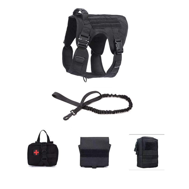 Tactical Dog Clothes Quick Disassembly Dog Vest Outdoor Pet - gallery image 6