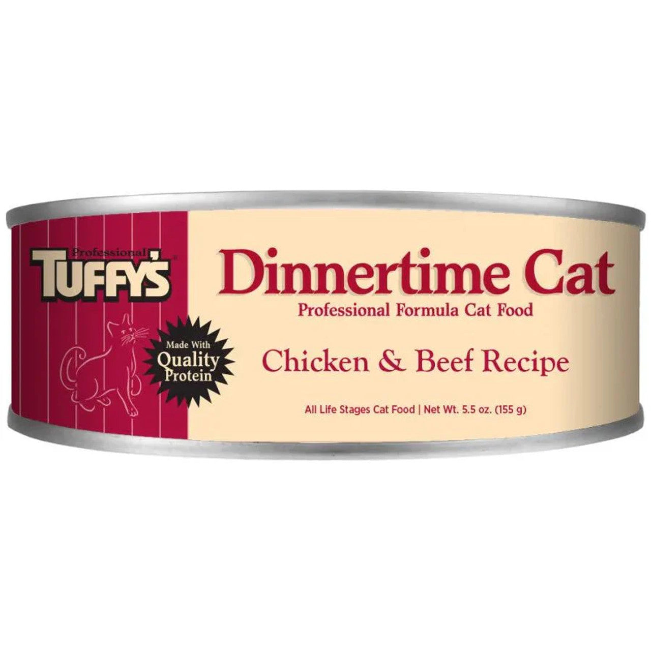 Tuffys Cat Dinnertime Chicken Beef 5 5Oz Wet Cat Food - main product image