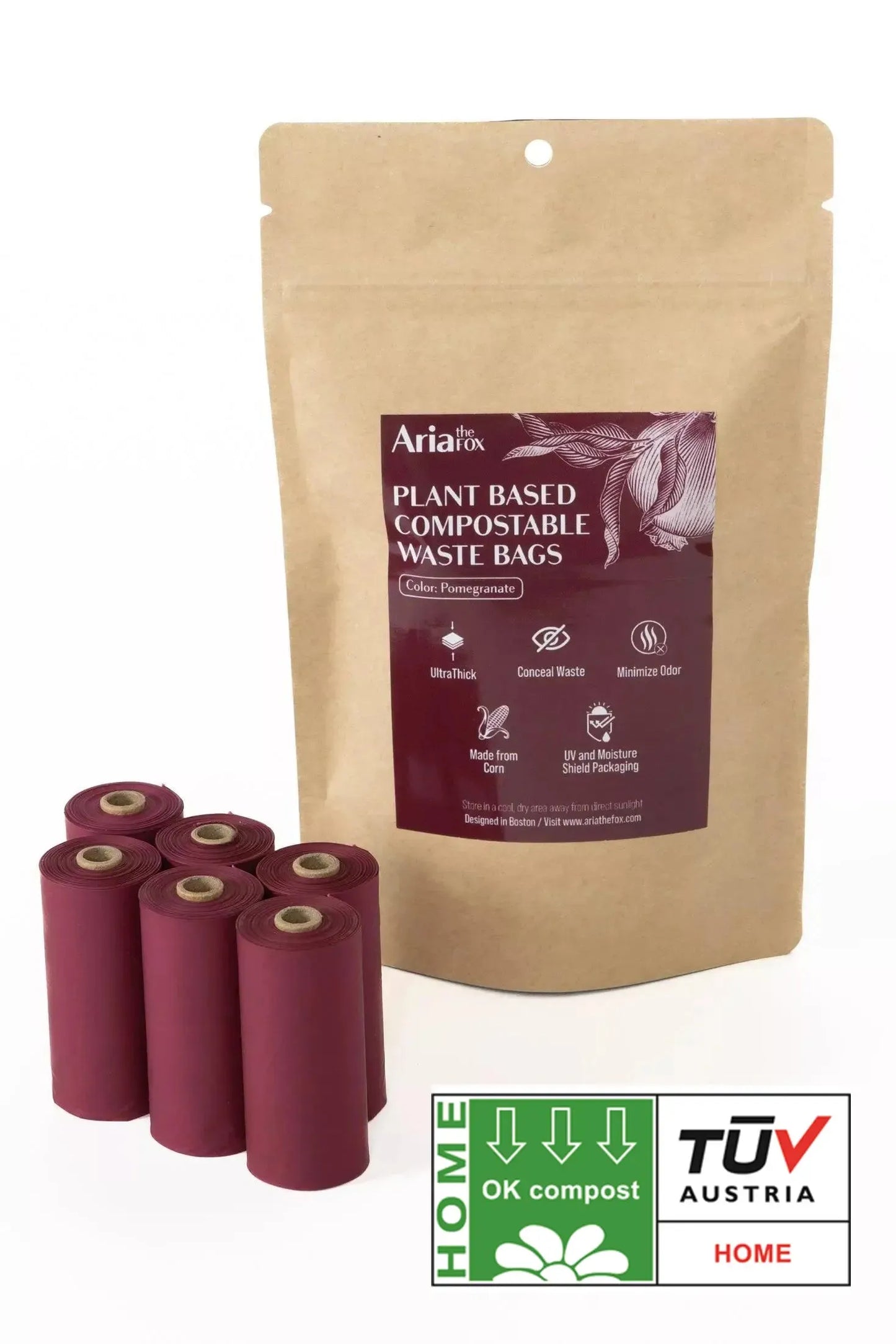 Plant Based Compostable Waste Bags Dog Waste Bag Dispensers - main product image
