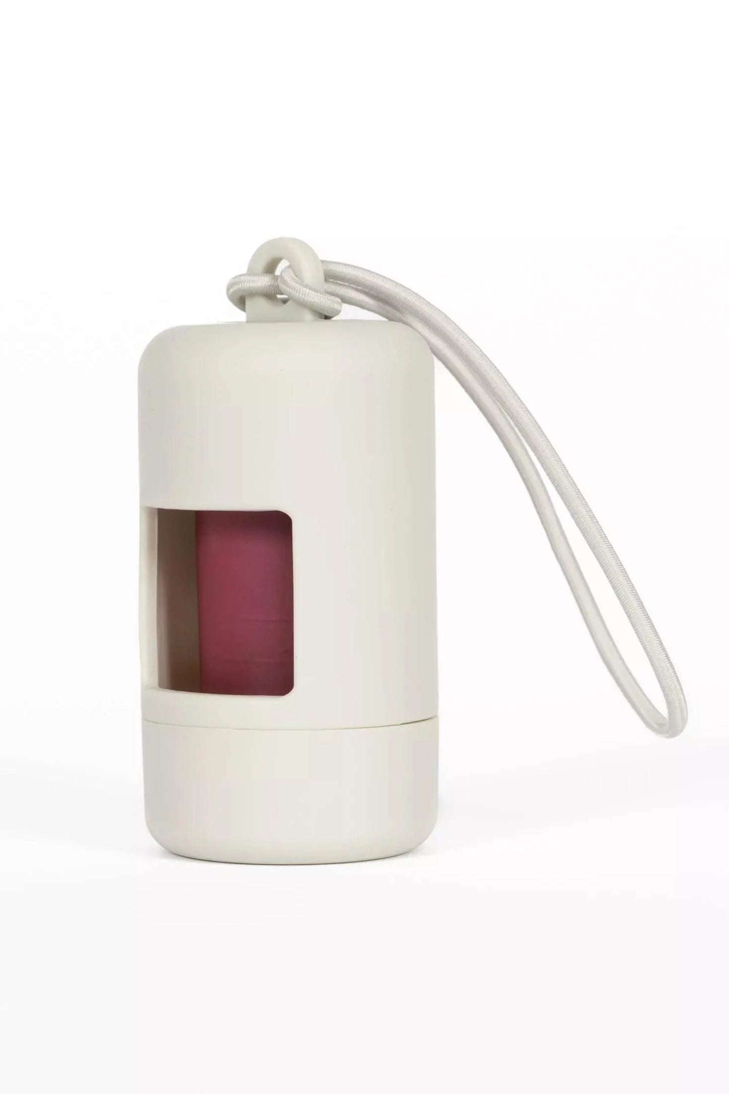 Dog Waste Bag Holder Leash Accessory White Daily Walk Premiu - main product image