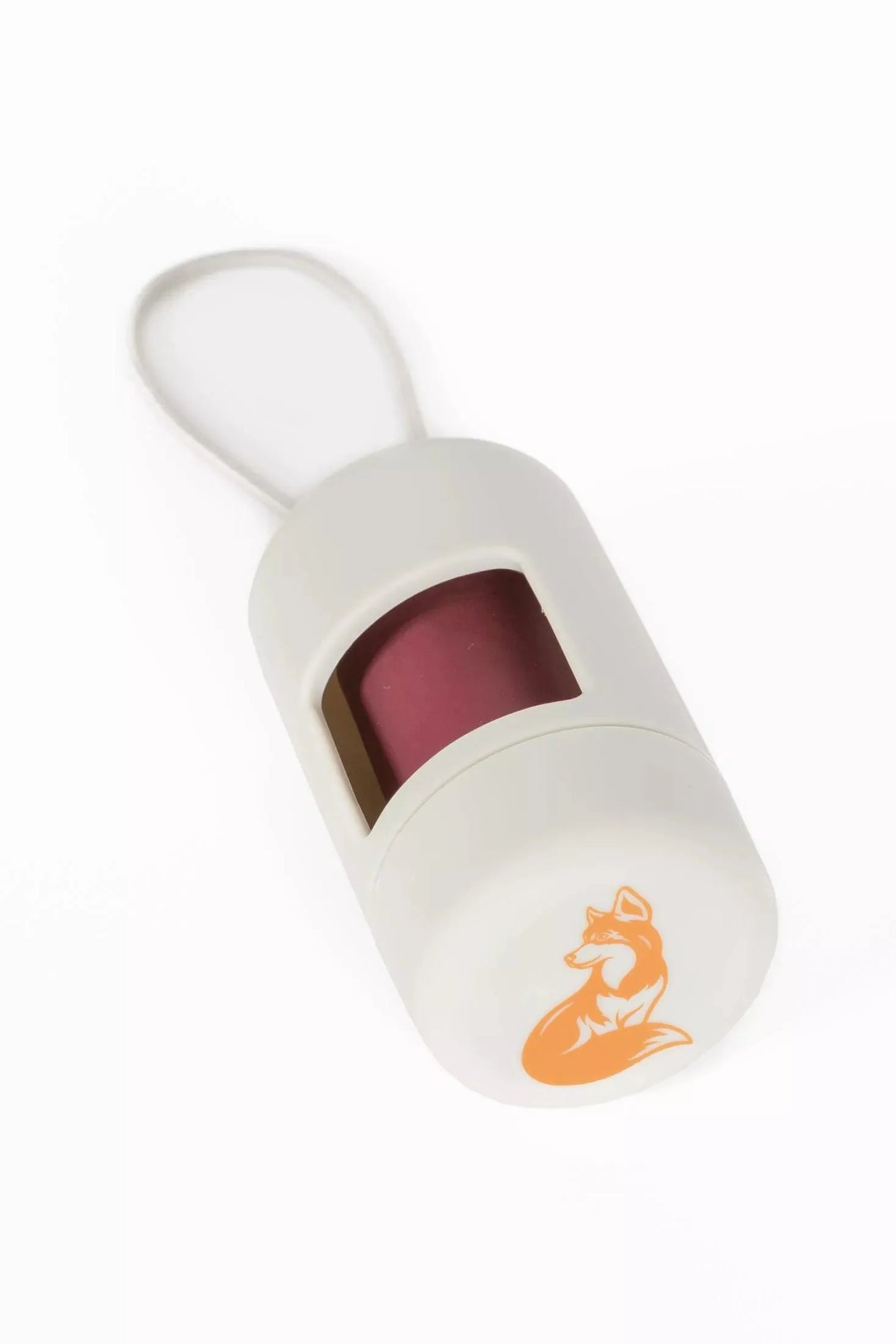 Dog Waste Bag Holder Leash Accessory White Daily Walk Premiu - lifestyle view