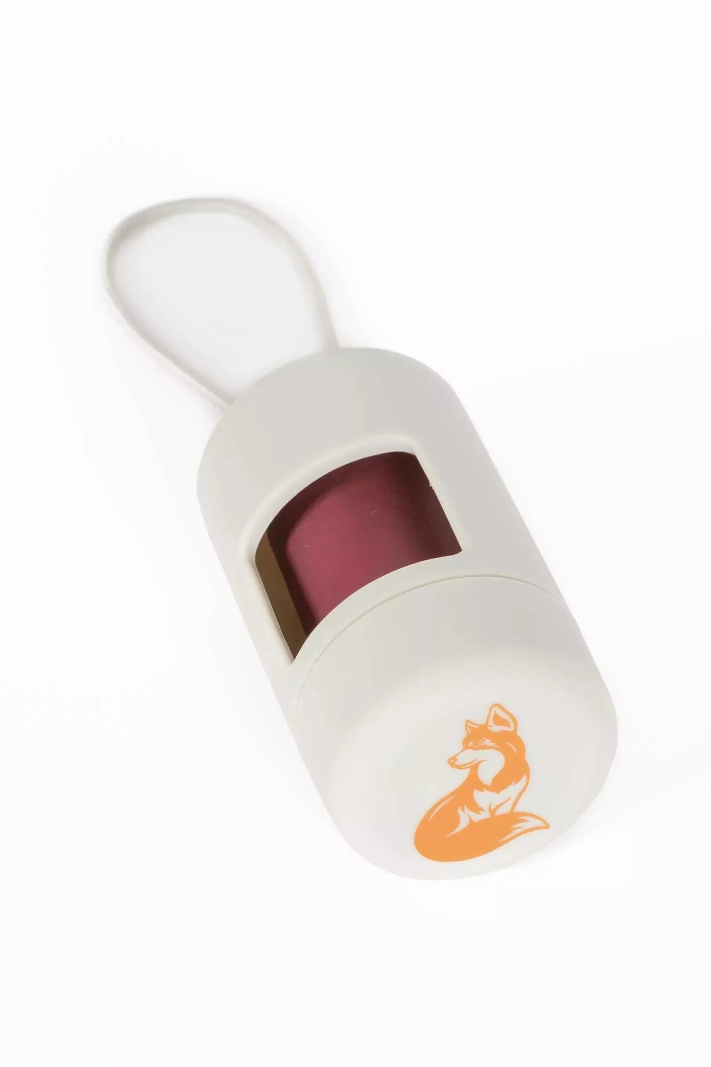 Dog Waste Bag Holder Leash Accessory White Daily Walk Premiu - lifestyle view