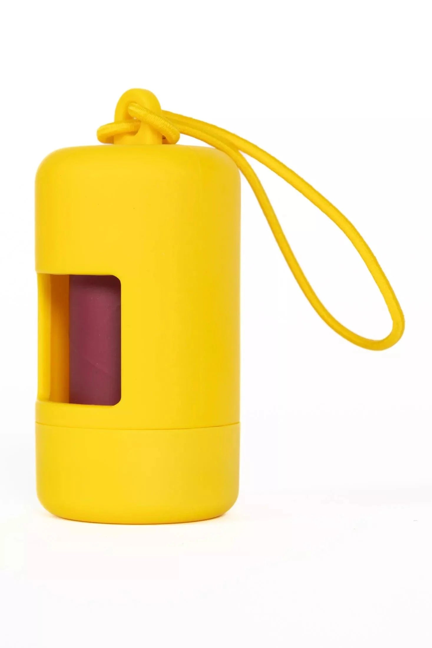 Dog Waste Bag Holder Leash Accessory Yellow Daily Walk Premi - main product image