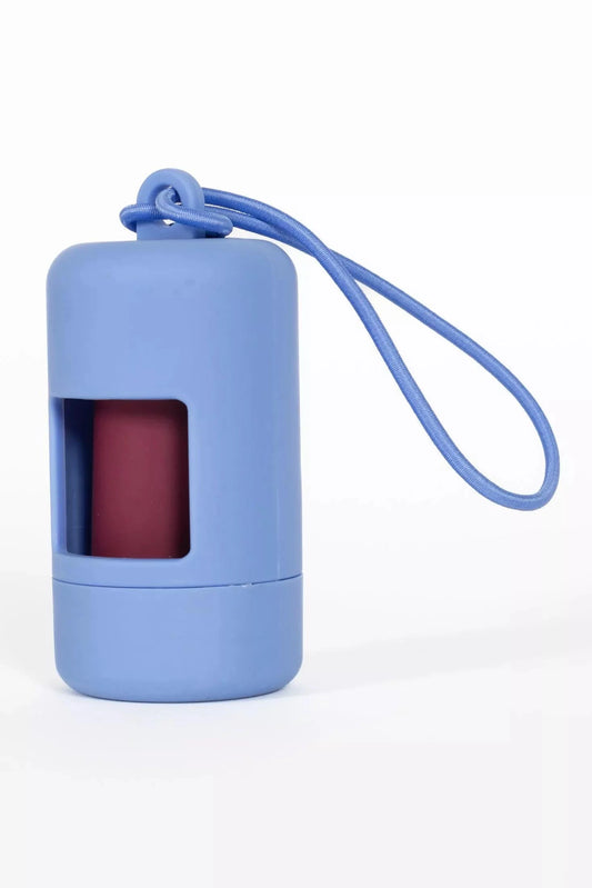Dog Waste Bag Holder Leash Accessory Blue Daily Walk Premium - main product image