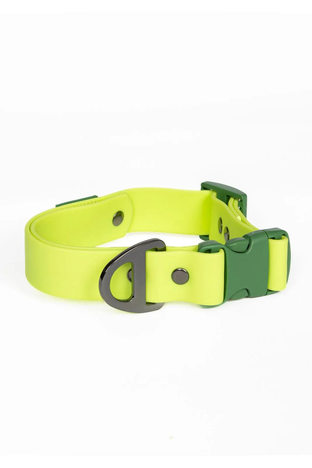 Mossy Pine Waterproof Dog Collar Adjustable Dog Walking Gear - main product image