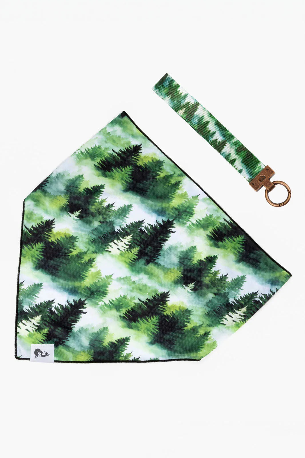 Evergreen Explorer Dog Bandana Matching Keychain Dog Premium - main product image