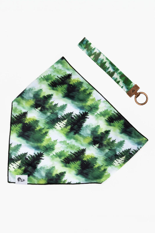 Evergreen Explorer Dog Bandana Matching Keychain Dog Premium - main product image