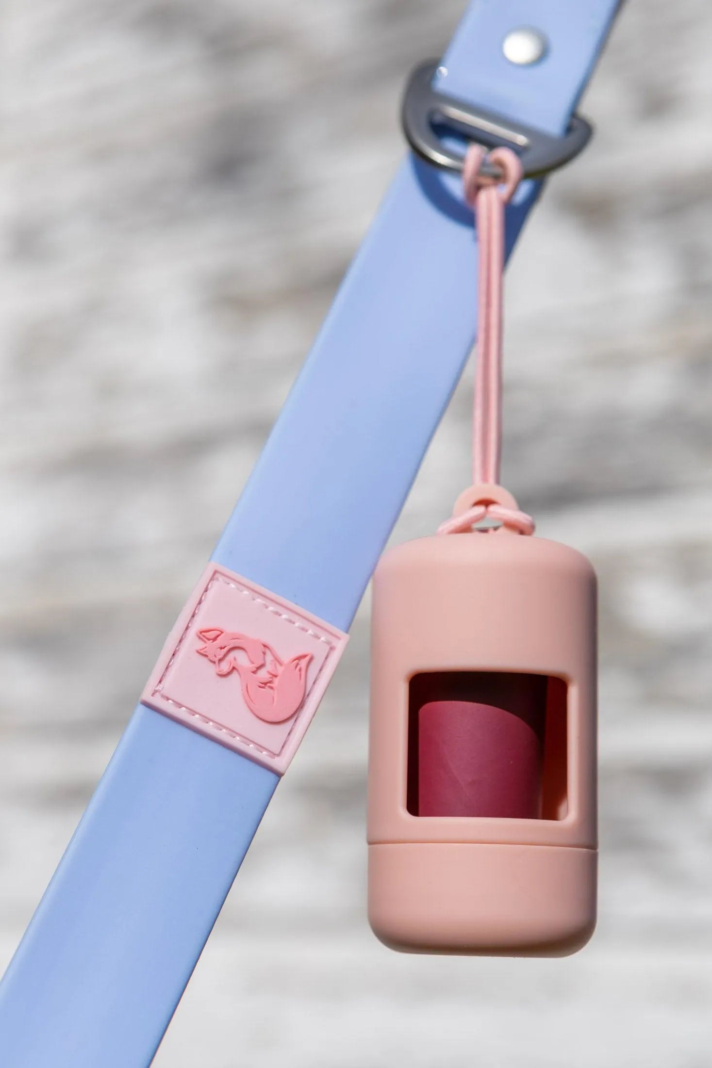 English Rose Waste Bag Dispenser Dog Waste Bag Dispensers - lifestyle view