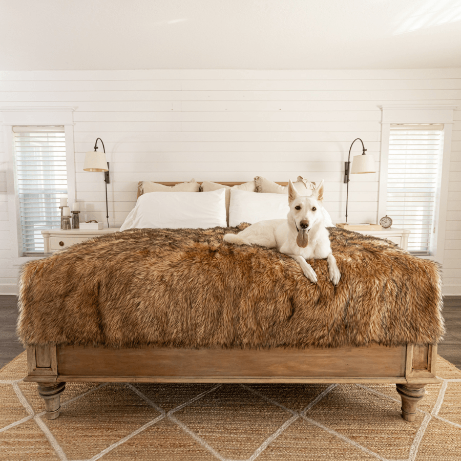 Pupprotector Waterproof Throw Blanket Sable Tan Washable - gallery image 5