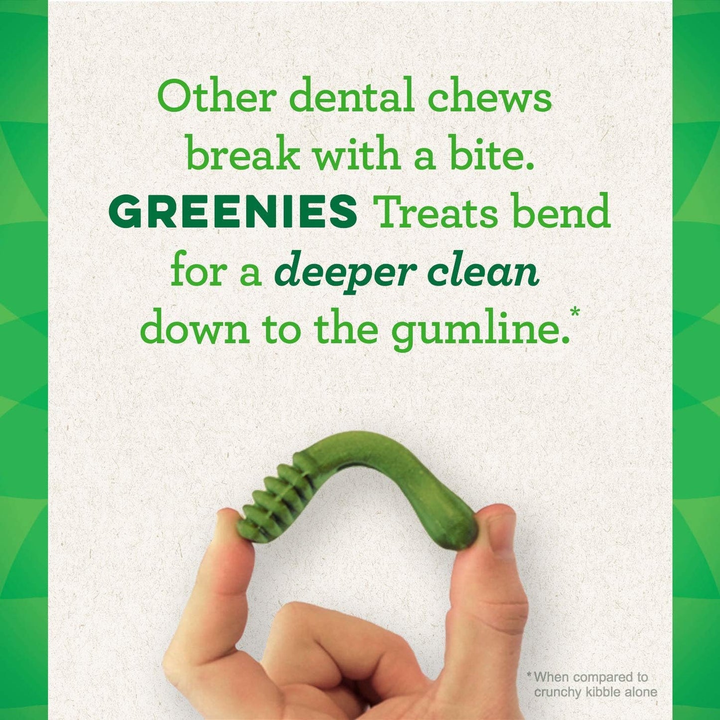 Dog Treats GREENIES Variety Chews Large Training Rewards - lifestyle view