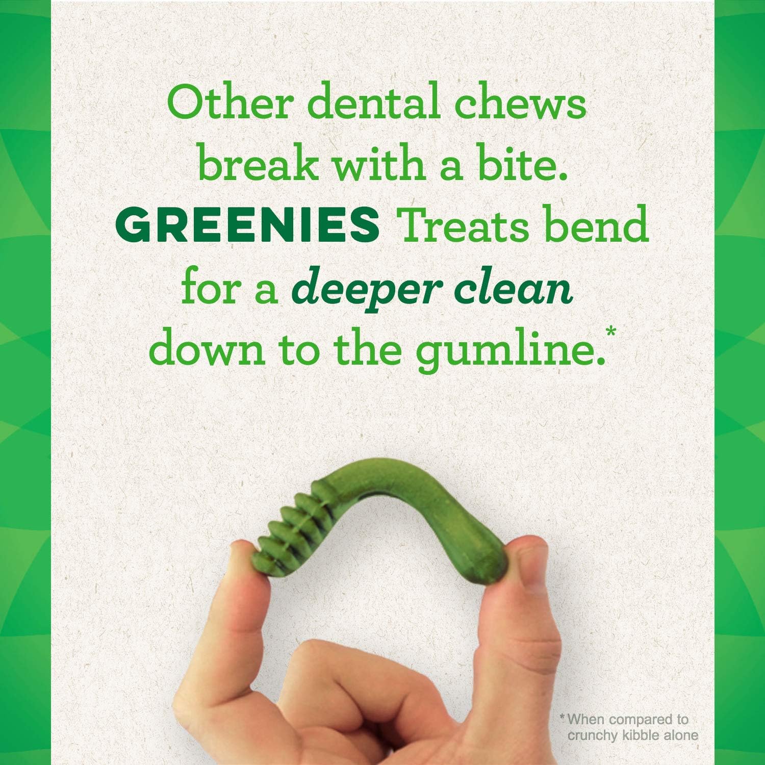 Dog Treats GREENIES Variety Chews Large Training Rewards - lifestyle view