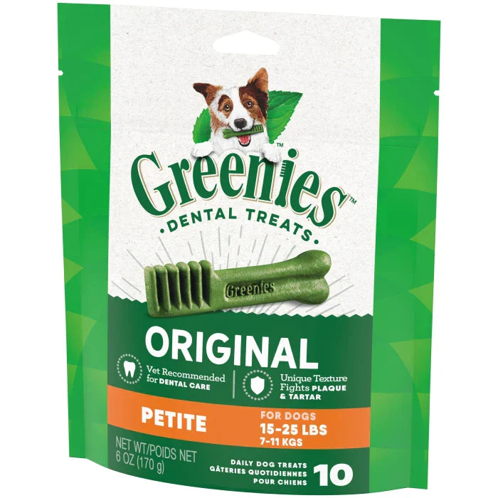 Greenies Original Petite Dental Treats Dog Treats Premium - detail view