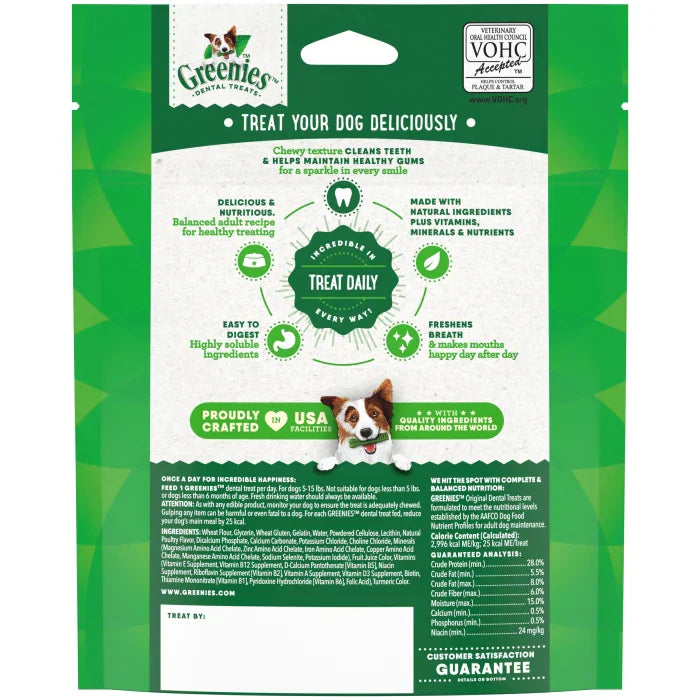 Greenies Original Teenie Dental Treats Dog Treats Premium - lifestyle view