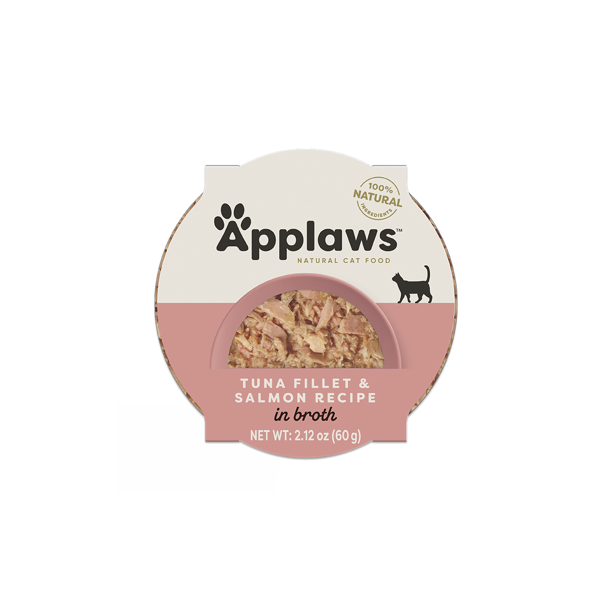 Applaws Tuna Fillet  & Salmon In Broth Wet Cat (2.12oz) - Wet Cat Food at Purrfect Pet Kingdom