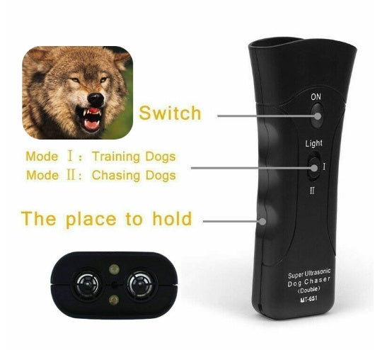Multi Function Ultrasonic Dog Aggressive Pet Training Dog - gallery image 5