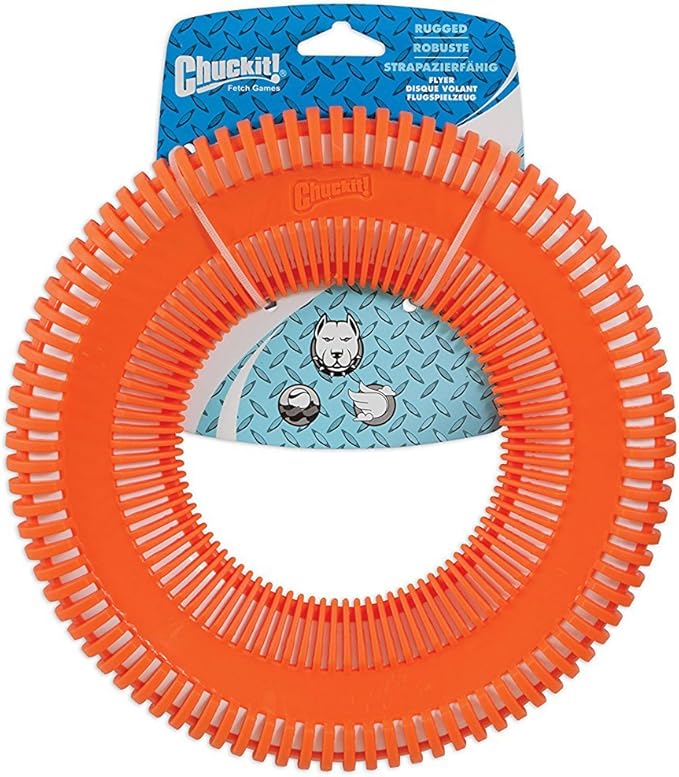 Chuckit Dog Rugged Flyer Large Interactive Dog Toy Durable - main product image