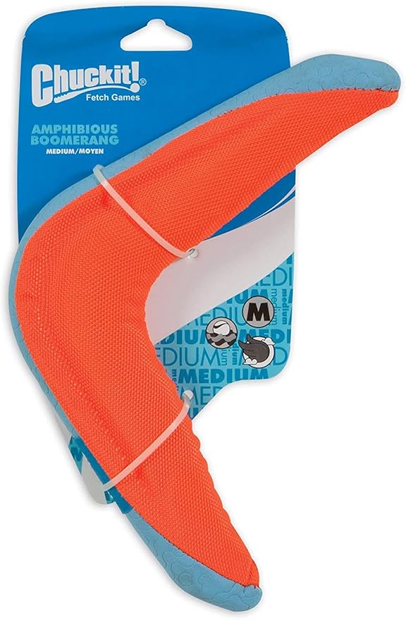 Chuckit Amphibious Boomerang Interactive Dog Toy Durable - main product image