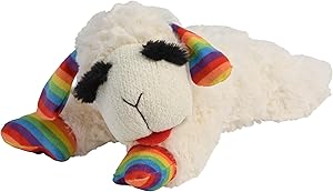 Multipet Lamb Chop Rainbow 10 5 Interactive Dog Toy Durable - main product image