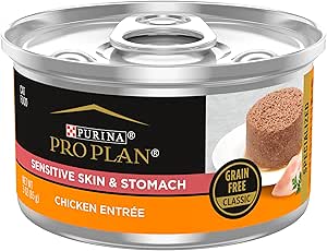 Pro Plan Sensitive Grain Free Chicken Pate Cat Food 3oz - main product image