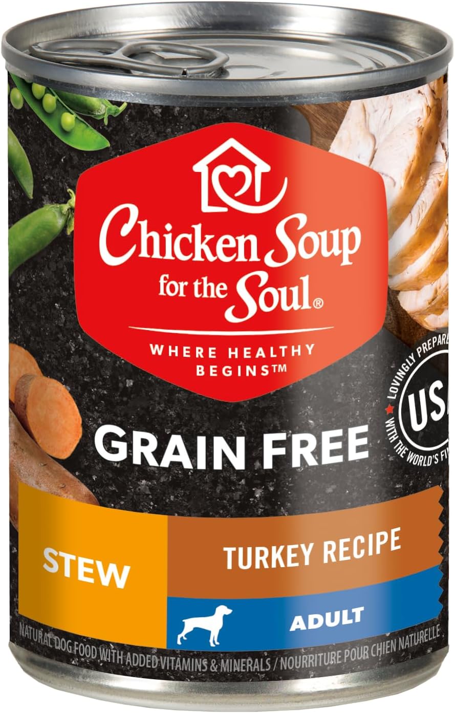 Chicken Soup Grain Free Turkey Stew Dog 13Oz Wet Dog Food - main product image