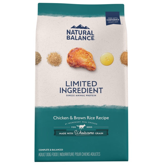 Natural Balance Limited Ingredient Chicken Brown Rice Dry - main product image