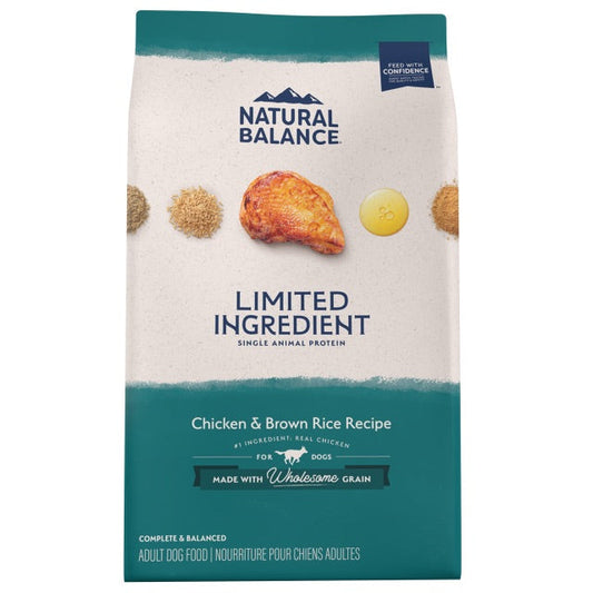 Natural Balance Limited Ingredient Chicken Brown Rice Dry - main product image