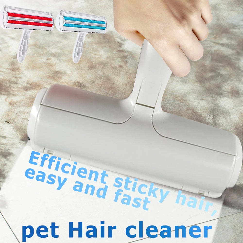 Pet Hair Roller Remover Lint Brush 2 Way Dog Cat Comb Tool - gallery image 5