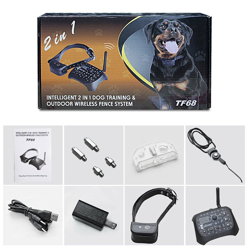 Automatic Remote Control Dog Trainer Pet Wireless Fence - gallery image 5