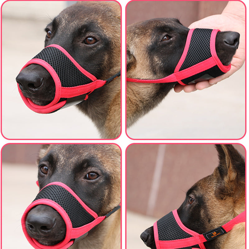 Adjustable Mask For Pets Without Biting Dog Training Premium - lifestyle view
