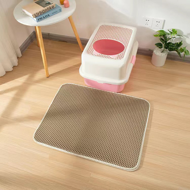 Double Layer Eva Pet Cat Litter Pad Sand Mat Cat Litter Pet - gallery image 8