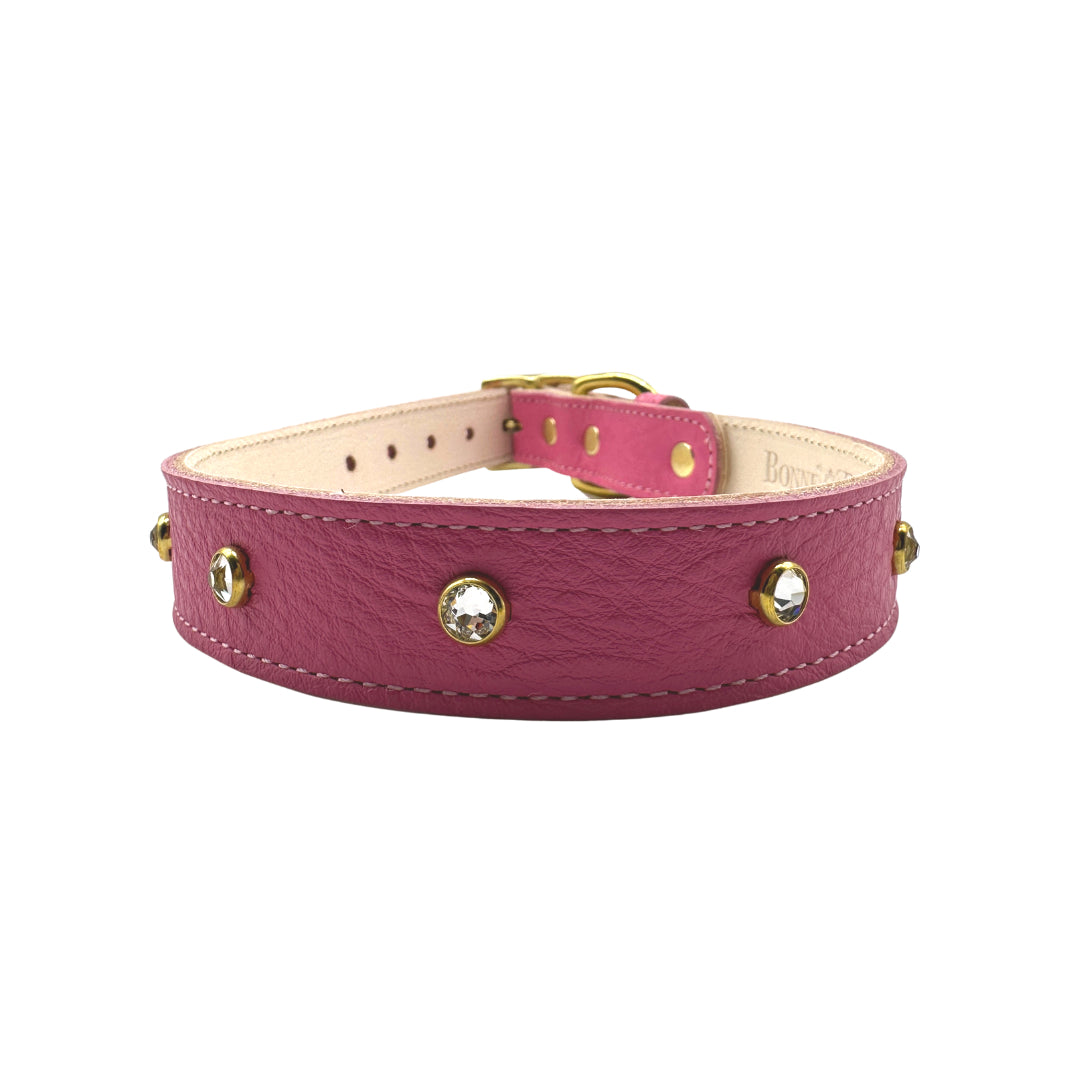 Dog Collar Plain Leather Collar for Daily Use for Comfort - gallery product image for dog collar