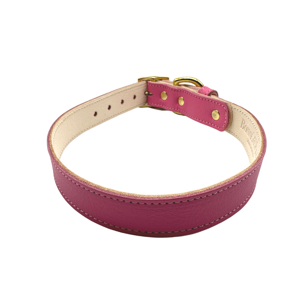 Dog Collar Plain Leather Collar for Daily Use for Comfort - gallery product image for dog collar