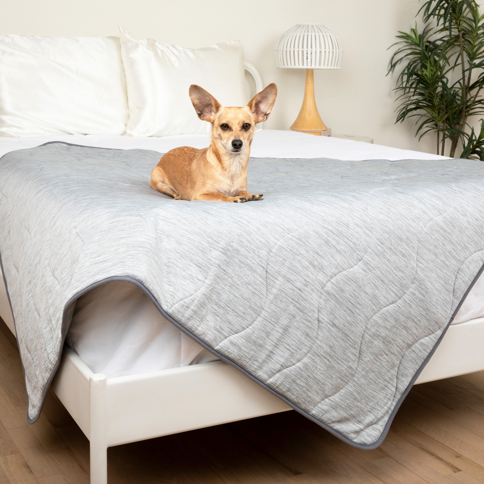Pupchill Cooling Waterproof Blanket Arctic Grey Washable - gallery image 7