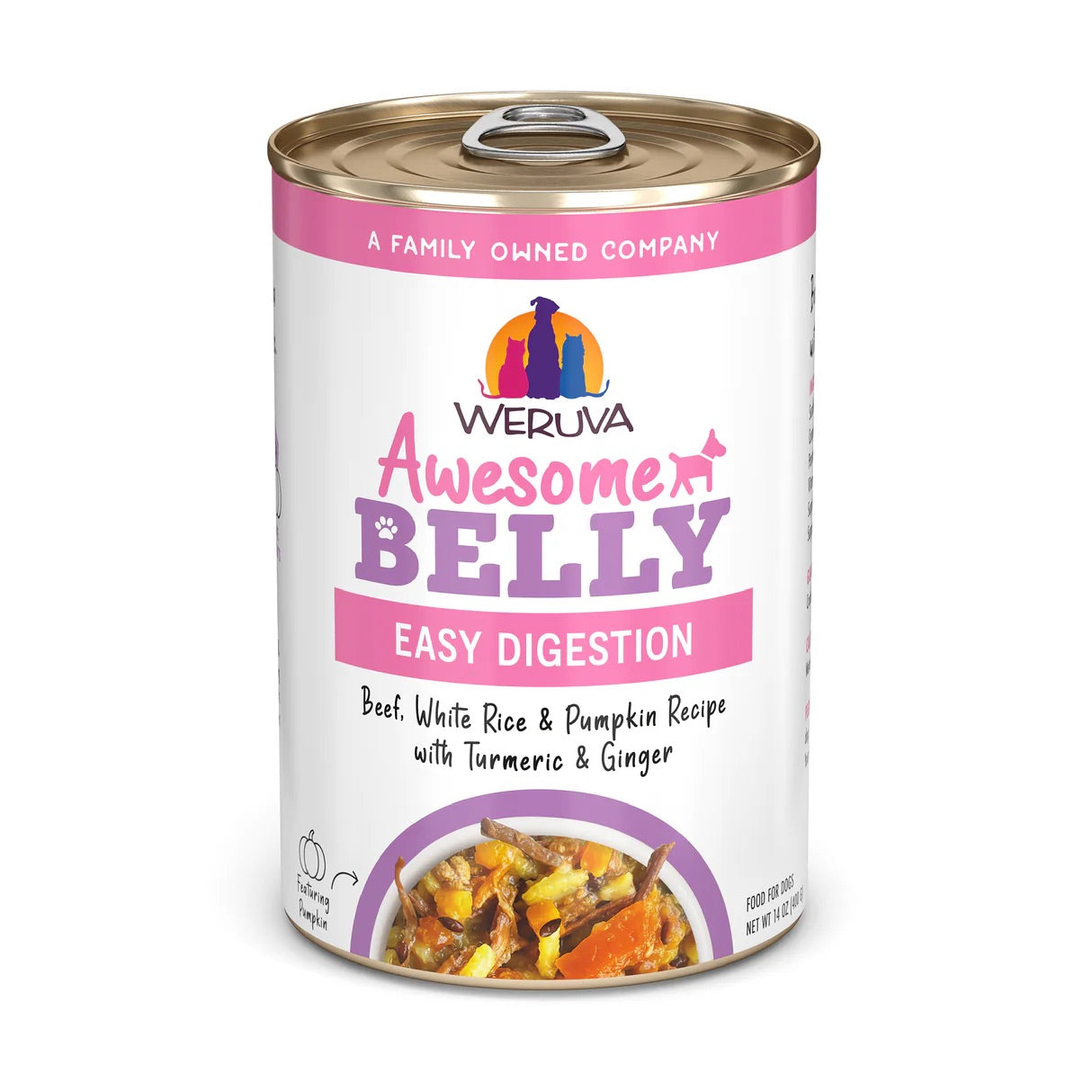 Weruva Dog Belly Beef Pumpkin Wet Dog Food Premium - main product image